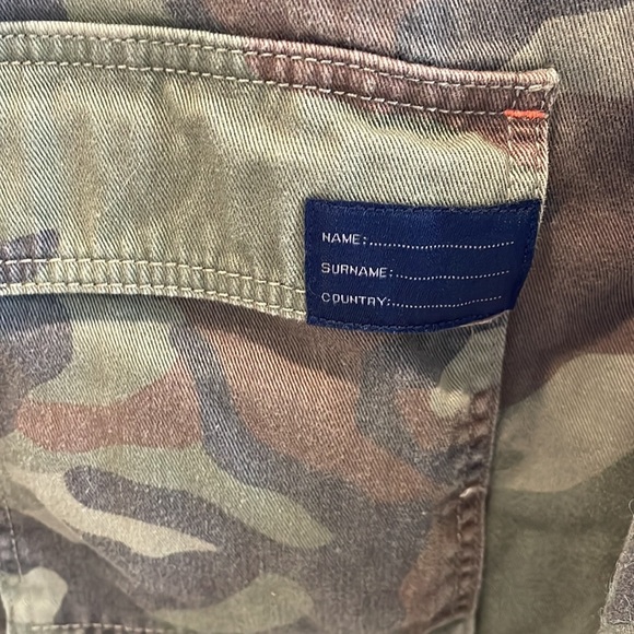 Zara boys Camo button down shirt jacket - Picture 3 of 4